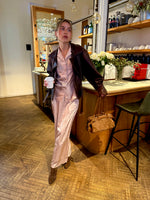 Load image into Gallery viewer, Monogram Silk Set Beige NEW
