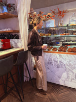 Load image into Gallery viewer, Monogram Silk Set Beige NEW
