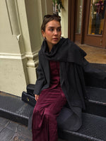 Load image into Gallery viewer, Monogram Silk Set Burgundy NEW
