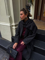 Load image into Gallery viewer, Monogram Silk Set Burgundy NEW
