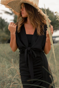 The Santorini Skirt Black